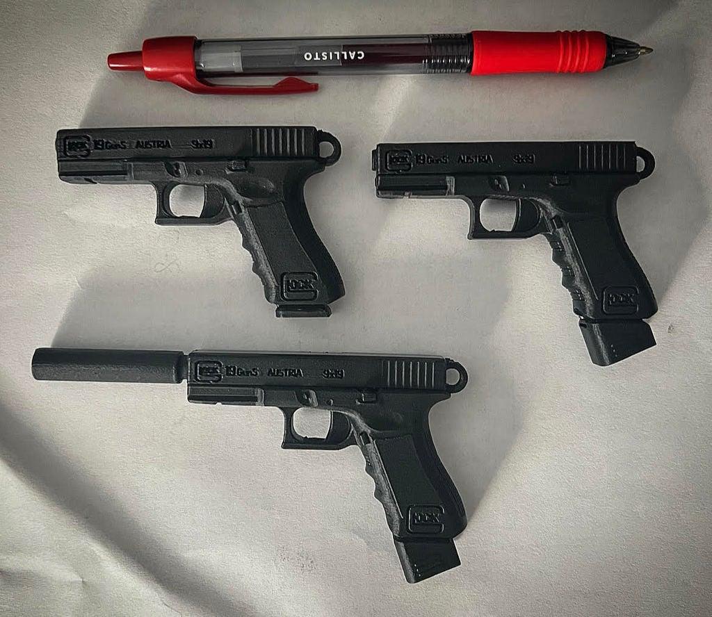 Glock G19 Keychains